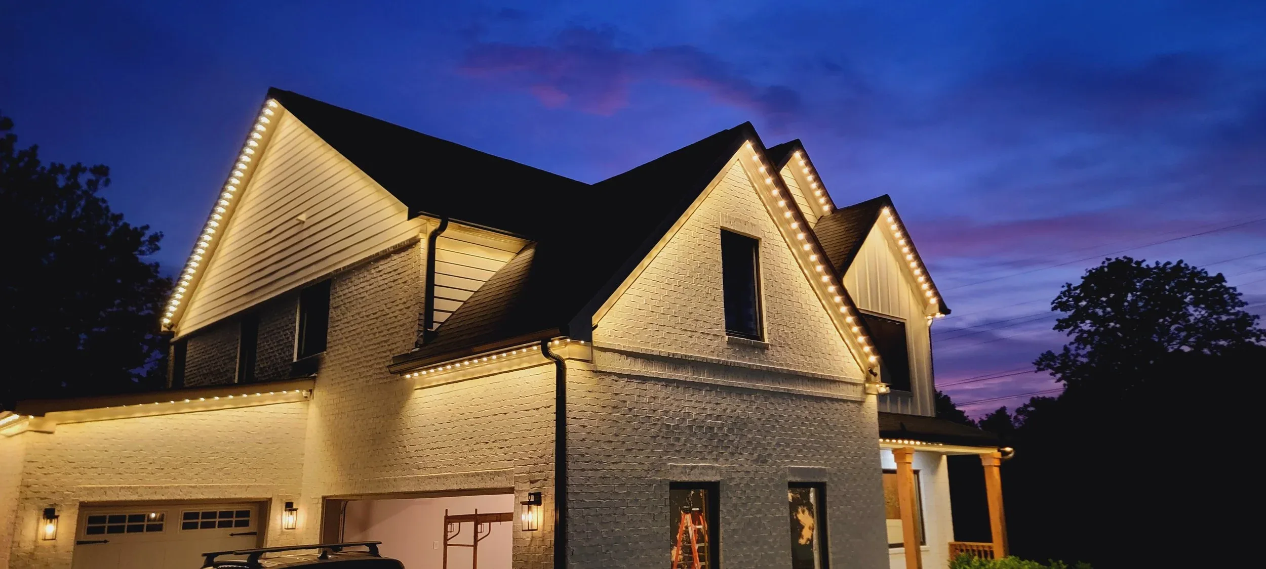 Eagle River Permanent Outdoor Architectural Lighting